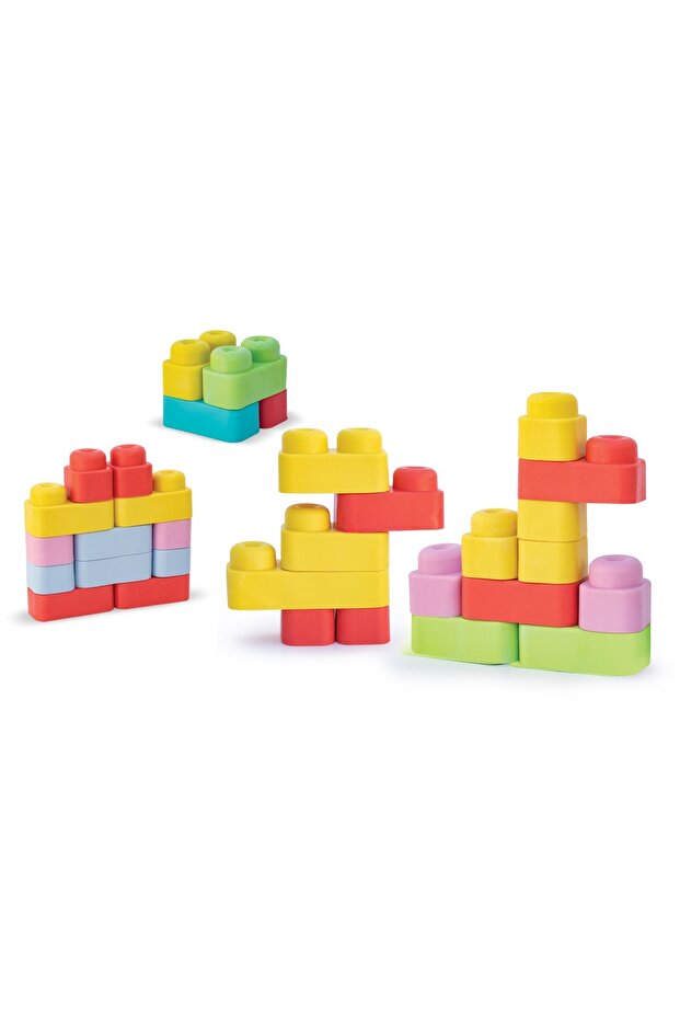 Set de constructie, Dede, Soft Big Blocks, 12 piese - 2