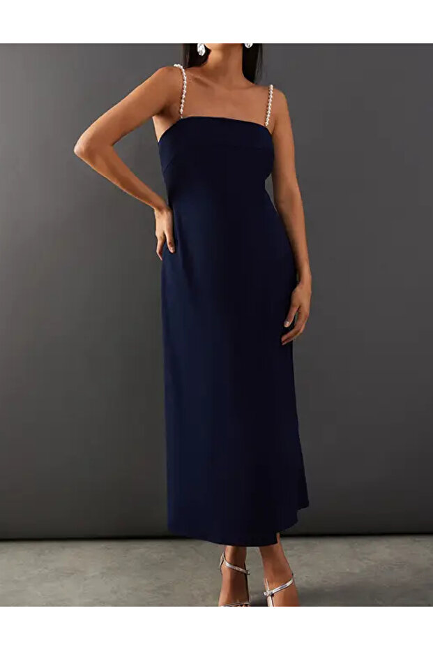 Rochie medie, Bleumarin - 1