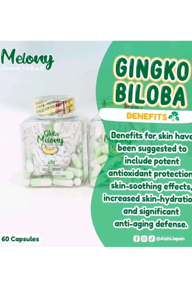 Melony Advance White, Look Younger Anti-Aging Eyes Care Youthful X10 - 60 Capsules