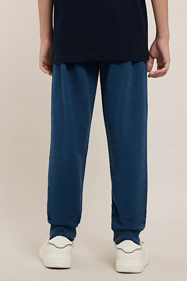 Solid Joggers with Drawstring Waist - 6