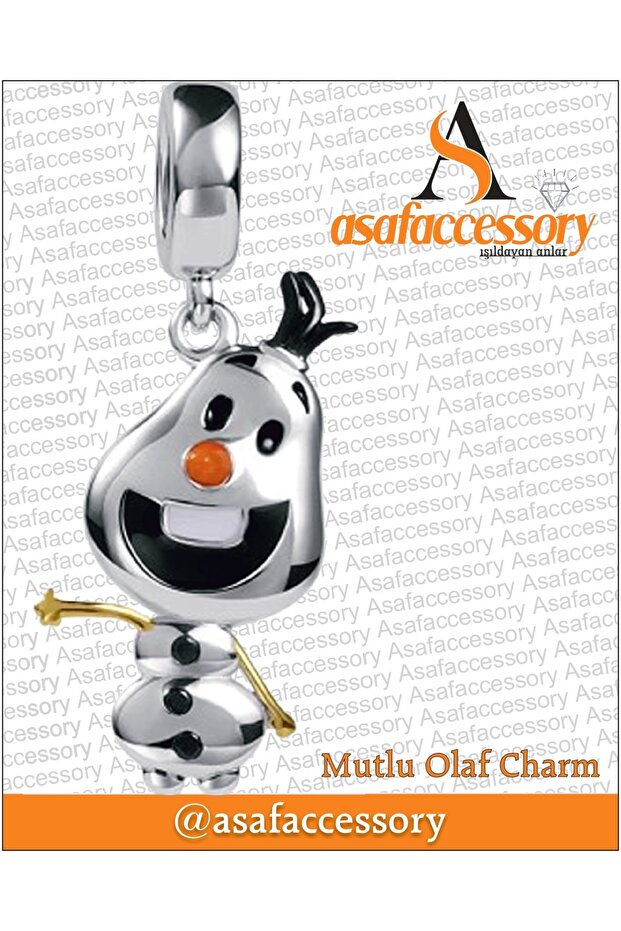 Happy Olaf Charm | Asafaccessory