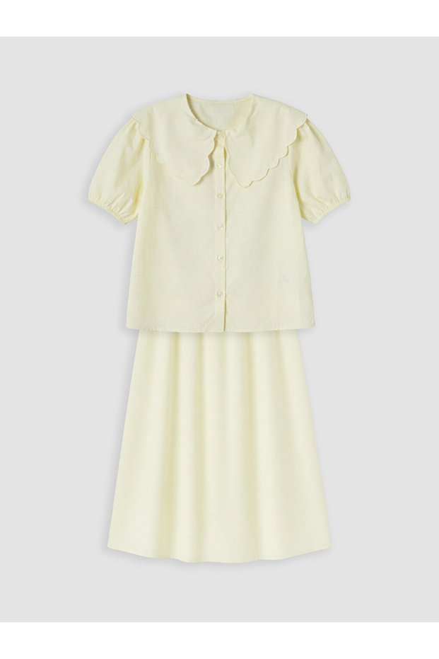 Girl's Shirt and Skirt Set for Style Enthusiasts from Uzg Store