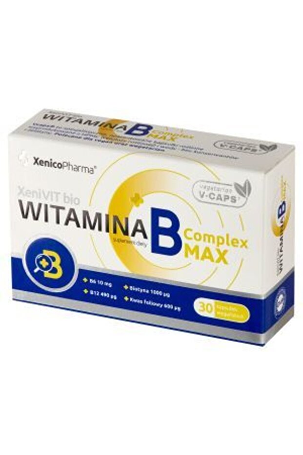 Complex de Vitamina B Max 30 Capsule - 1