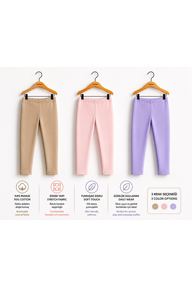 Girl's Cotton Tights