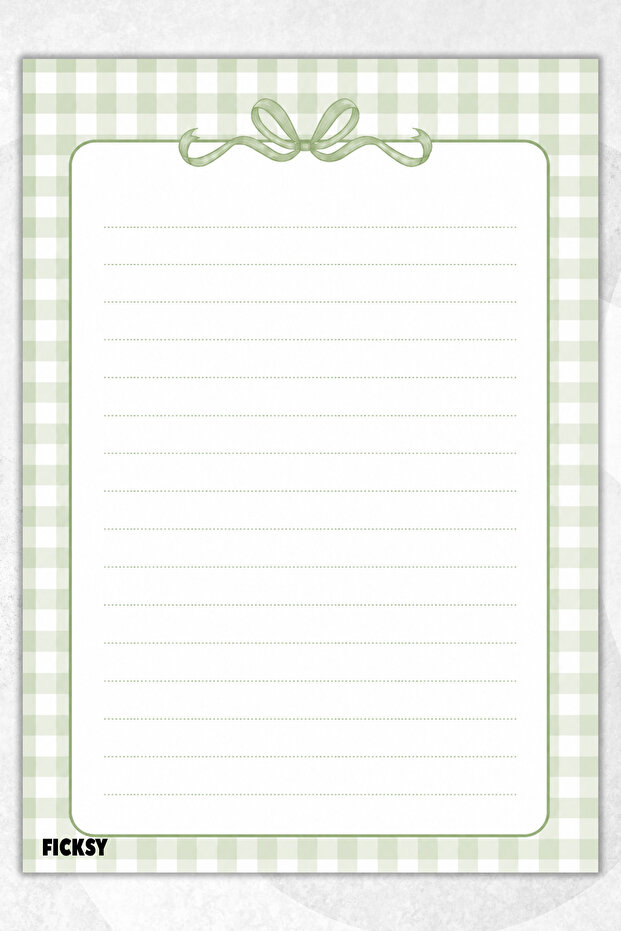 A5 Notepad Lined Notebook - 50 Sheets - Memopad - Notepad - Notepad - Note Paper - 1