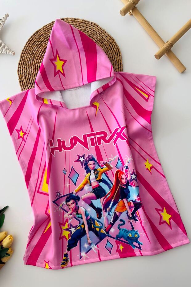 My Little One's Character Children's Beach Towel - Pink