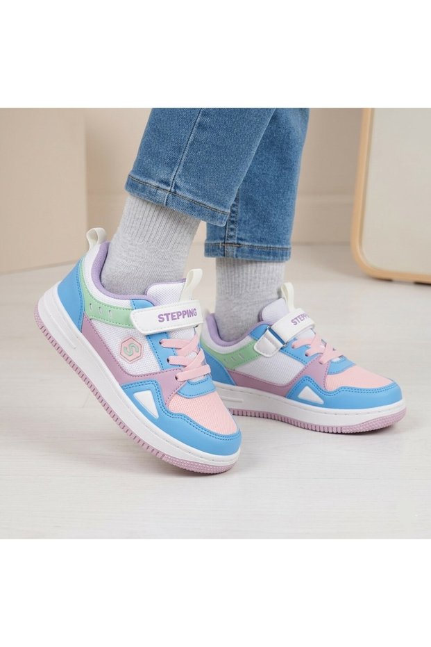 Children's Velcro Comfortable Lightweight Daily Sneaker Sports Shoes