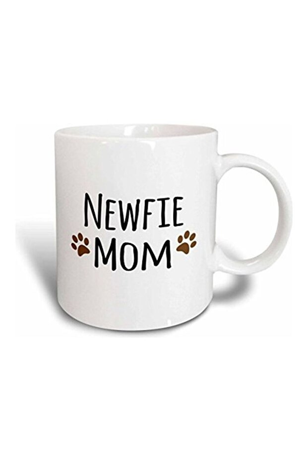 Newbie Mom Mug Black/White