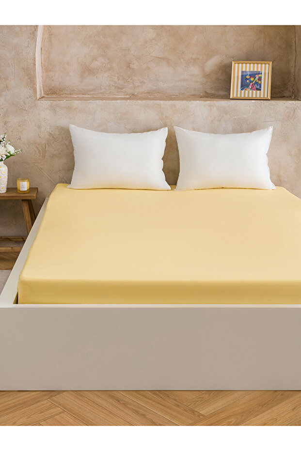 Nevavm Single Elastic Bed Sheet 120X200 cm