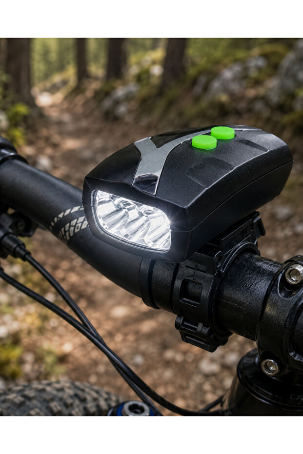 Led Bicycle Front Lamp Powerful Safety Light for Night Riding -