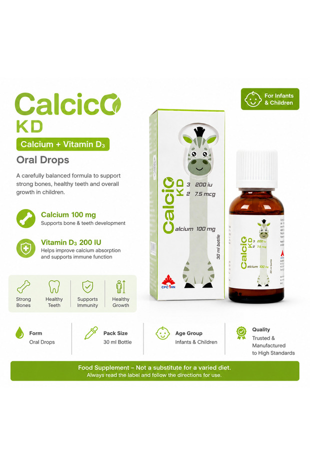 CALCIO KD ORAL LIQUID 30ML