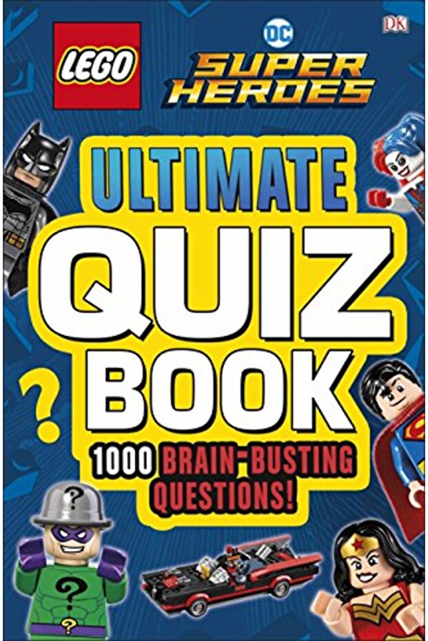 كتاب أسئلة ليجو دي سي كوميكس سوبر هيروز: 1000 سؤال لتحدي العقل - إصدار جديد