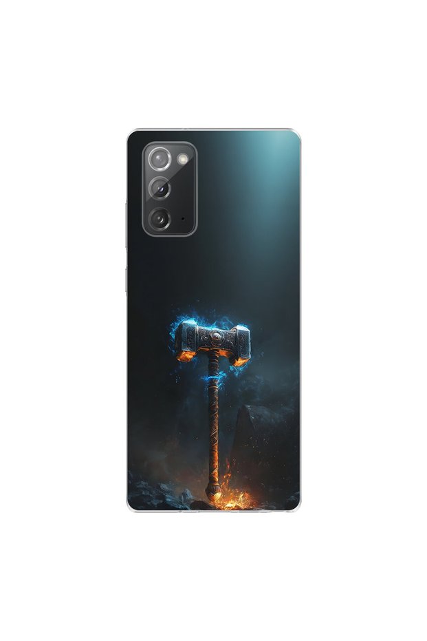 Samsung Galaxy Note 20 Compatible Savaş 2 Design Transparent Case