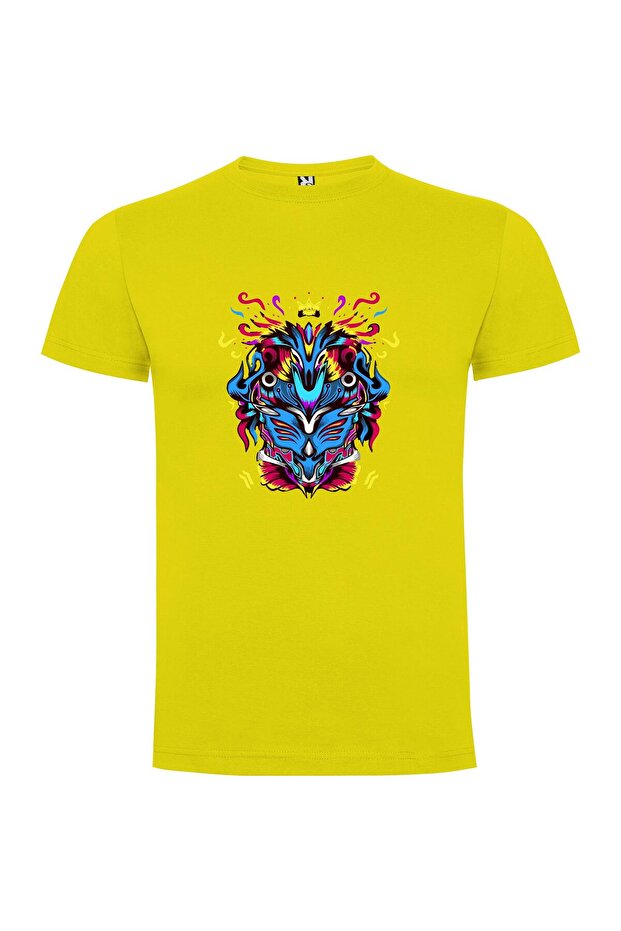 Psychedelic Wolf King Tshirt - 1