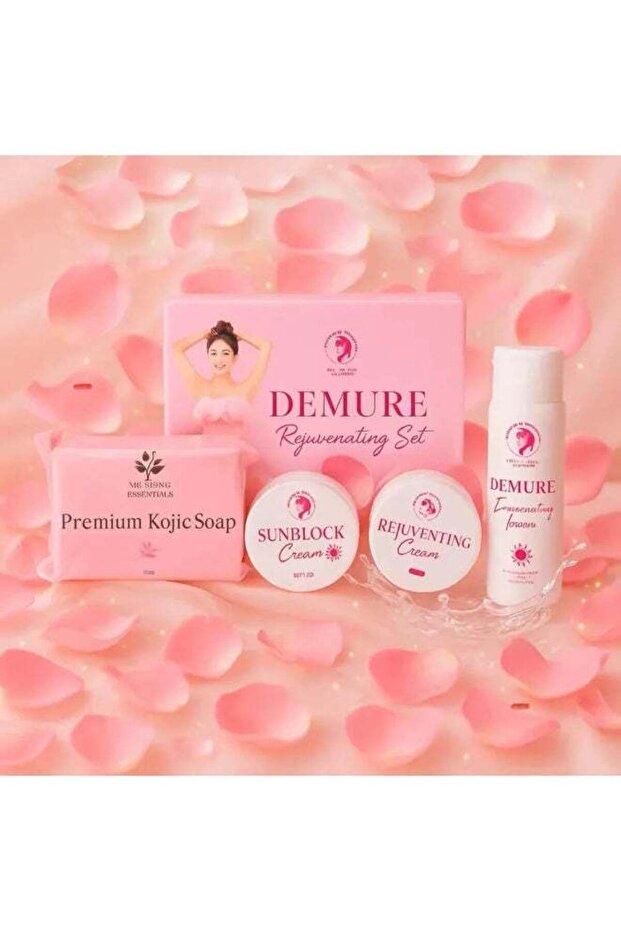 Rejuvenating Collection, Skincare Essentials, Kojic Soap Bar, Sunblock Cream, Rejuvenating Cream, Lotion
