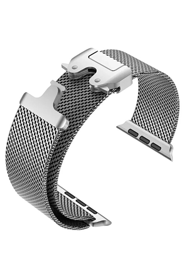 38-40-41-S10 42mm 03 Sliver Titanium Milanese Loop For watch Ultra 2 49mm Series 10 9 8 7 6 5 4 SE