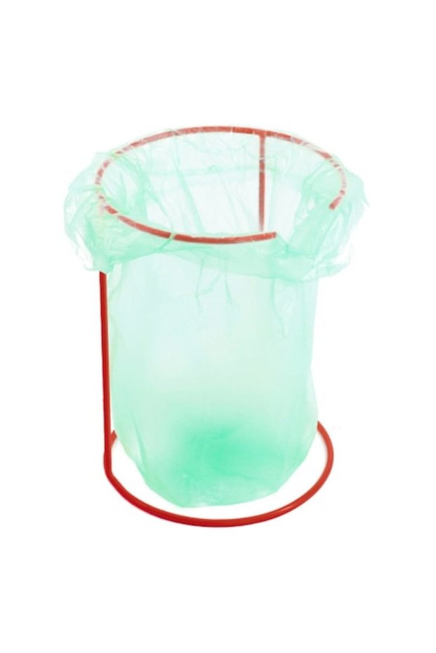 RoBin Red Trash Can
