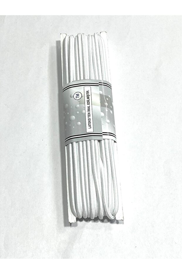 Round Rubber / 10 Meters / White