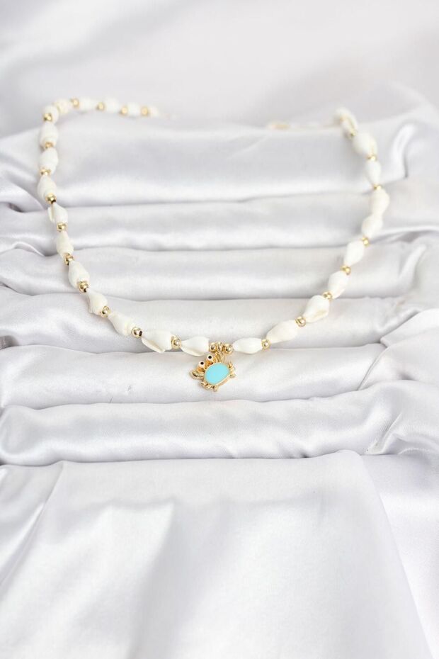 Natural Sea Shell Chain Necklace