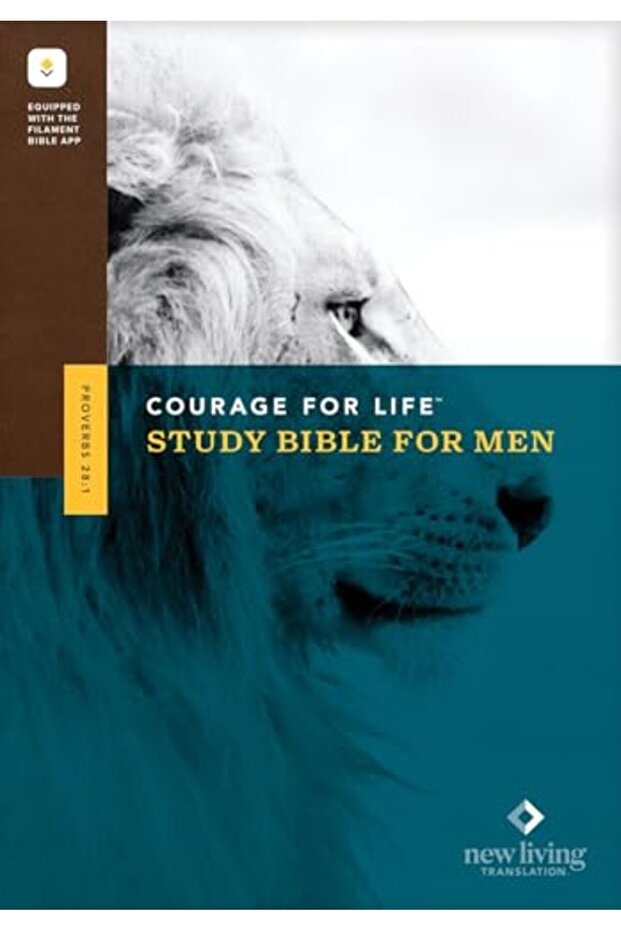 Nlt Courage For Life Study Bible For Men Filament Edition