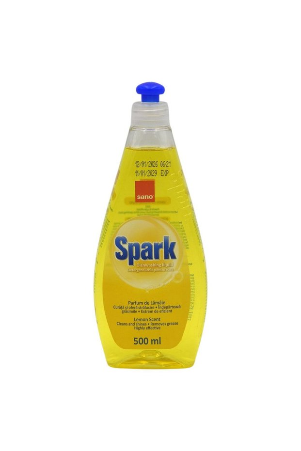 Dish Soap 500 ml Spark Lemon