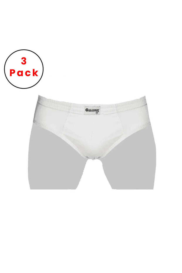 3-pack, 100% Cotton Men's Slip