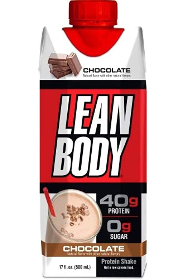 Nutrition, Lean Body, Ready-to-Drink Protein Shake, 17fl.oz (500ml, Chocolate)