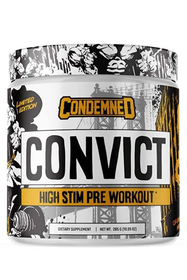 Condemned Convict Pre Workout Orange Mango