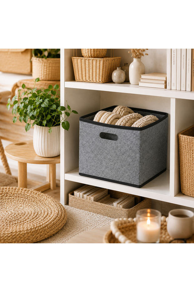 Felt Multi-Purpose Shelf Organizer - Mega