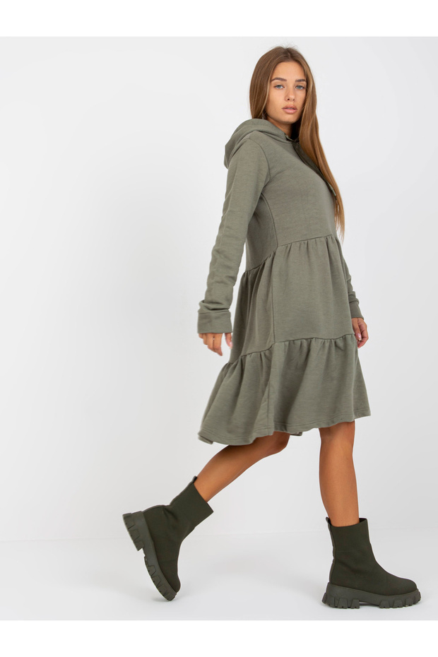 Rochie Dama Khaki - 5