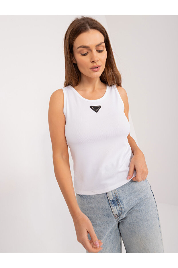 Top Dama Alb - 3
