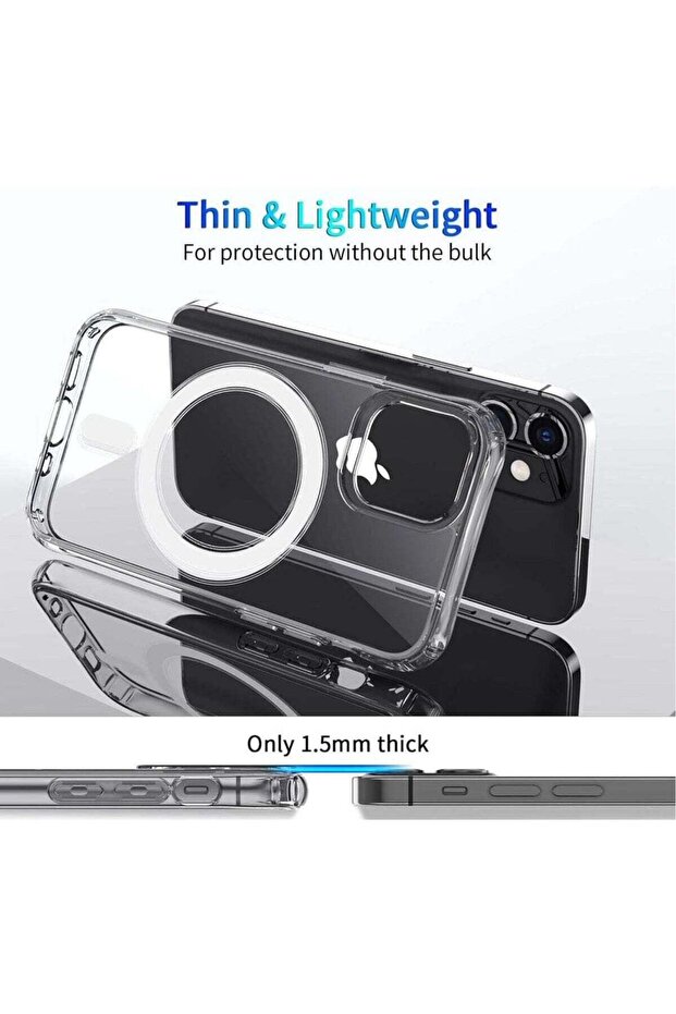 Iphone 15 Pro Max Clear Case Magsafe Compatible Shockproof - 4