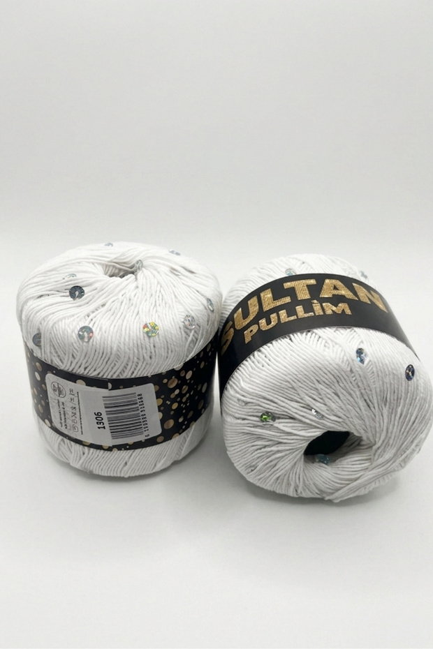 Sultan Beaded String Series Pullim and Pearl Series Bandana Beanie Blouse String 1 Piece 50 Grams 100 Meters (Color: 1306)