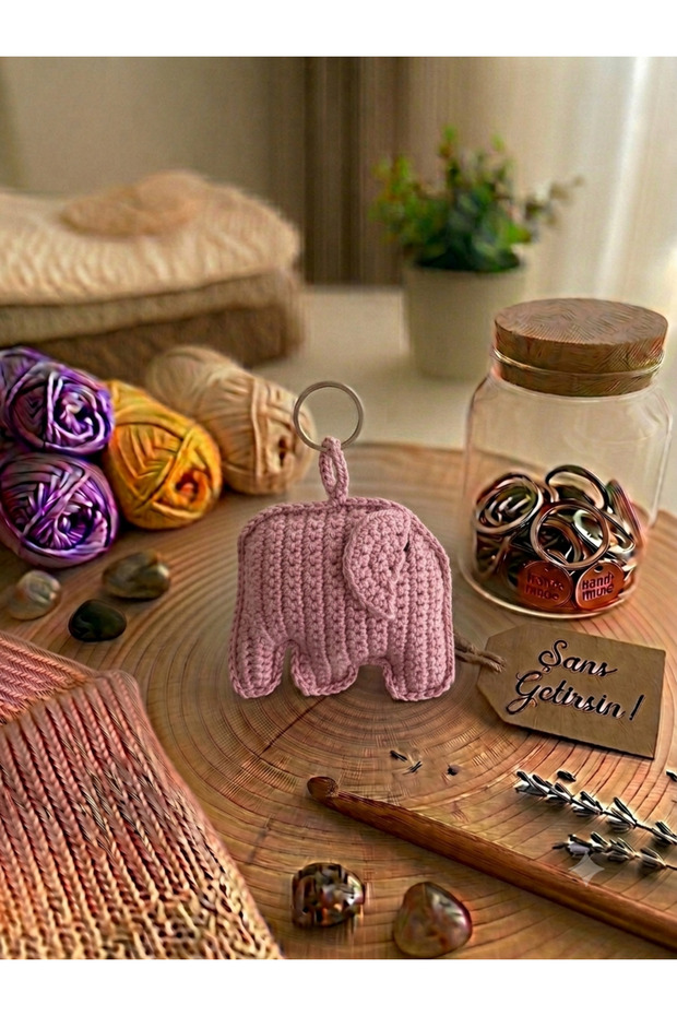 Hand-Knitted Amigurumi Keychain / Bag Charm