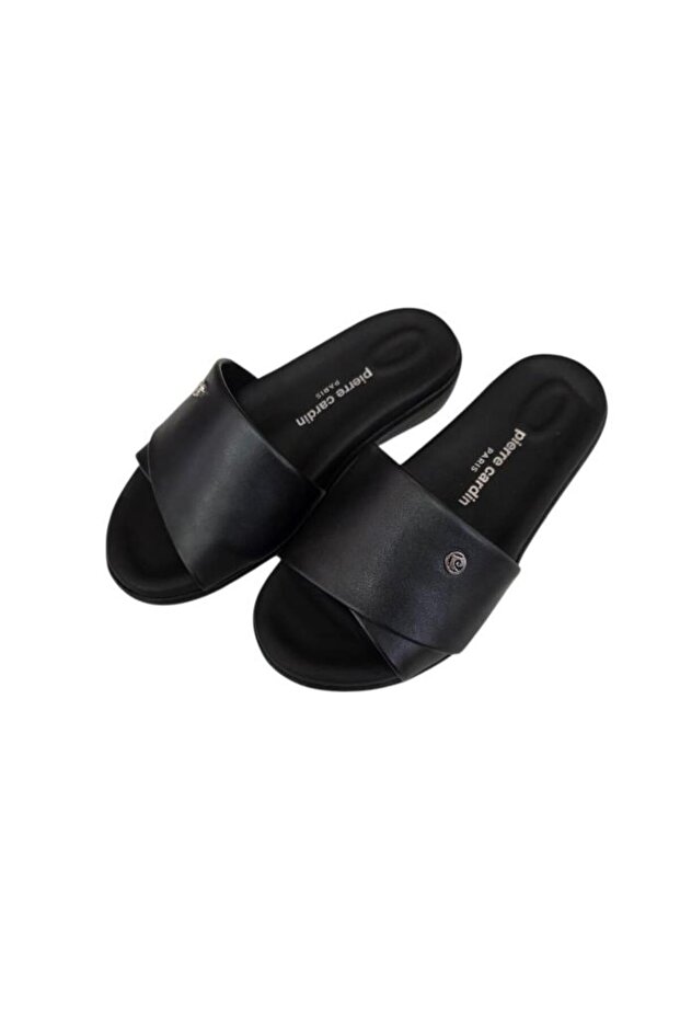 Single Strap Leather Anatomical Slippers