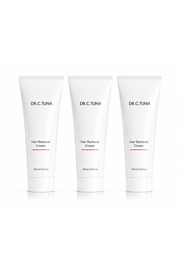 Dr. C. Tuna Hair Removal Cream 100 ml X 3 Advantage Package