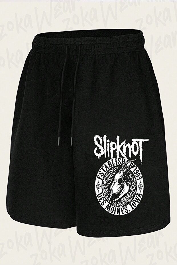 Unisex Des Moines Slipknot Design Printed Shorts