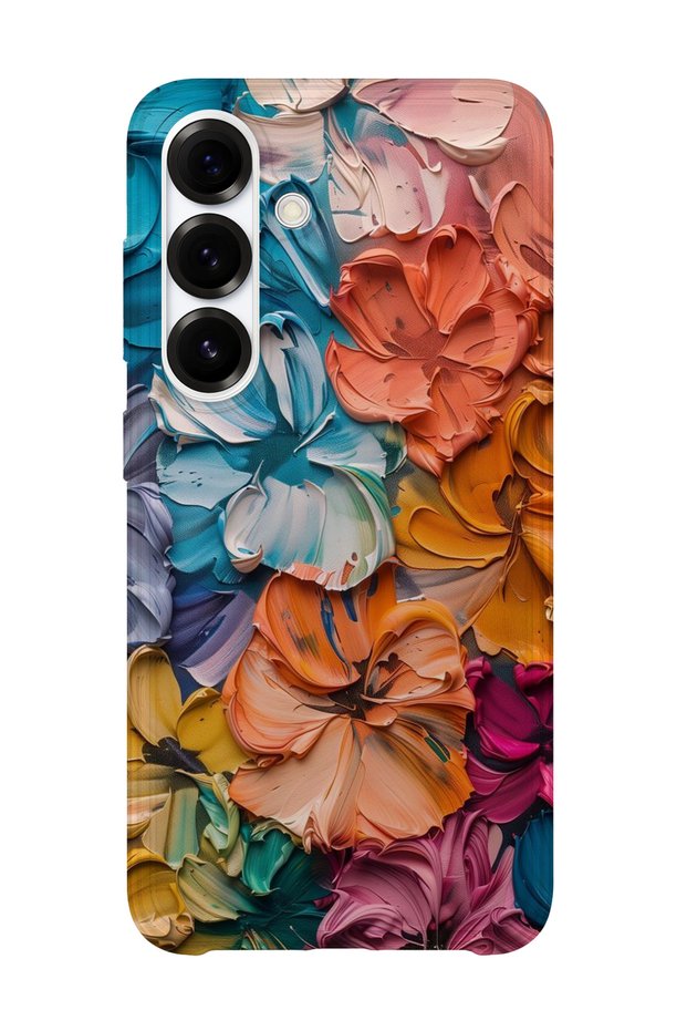 Samsung Galaxy S23 Fe Compatible Printed Transparent Phone Case | Collection: Pastelbloom Soft Series