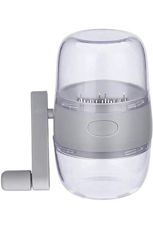 Nut Chopper, Manual Nut Grinder with Hand Crank, Handheld Food Shredder Cutter for Different Nuts, Ideal for Baking,
