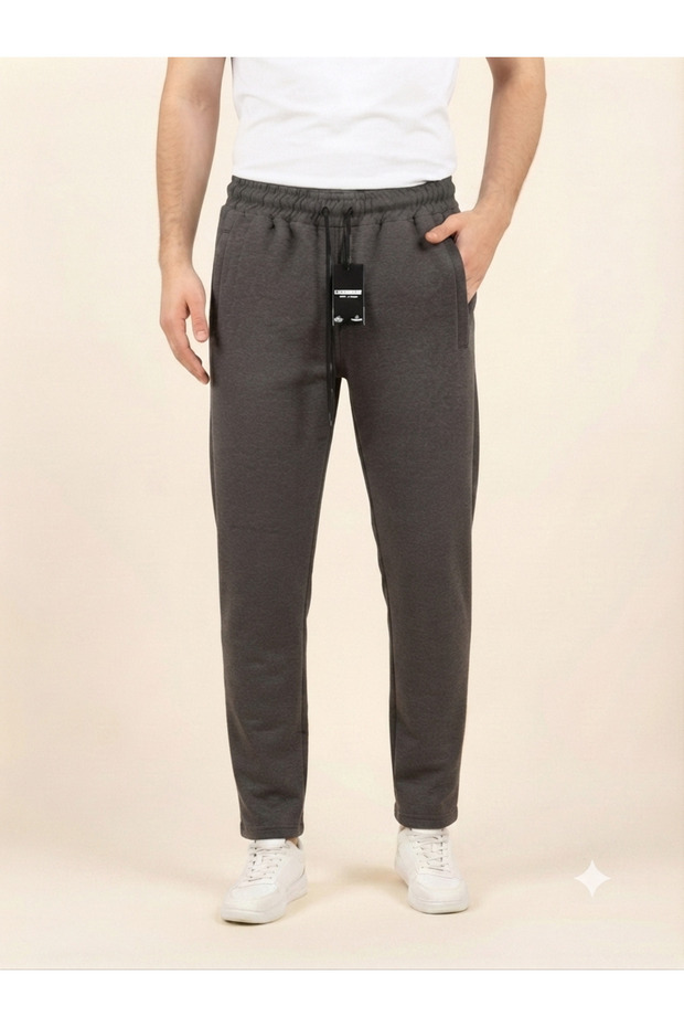Atk Clothing Zipper Pocket Detailed Slim Fit Men's Sweatpants - Two Thread Comfort