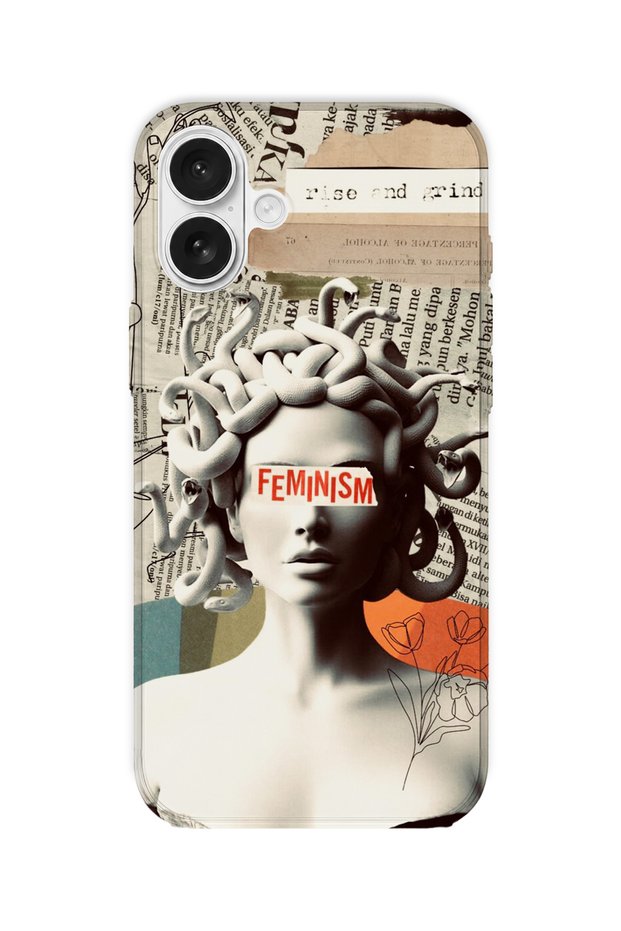 iPhone 17 Compatible Printed Transparent Phone Case | Collection: Queenmode Femme