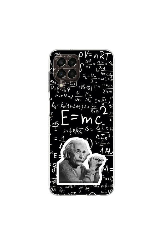 Samsung Galaxy M33 Compatible Scientist 1 Design Transparent Case