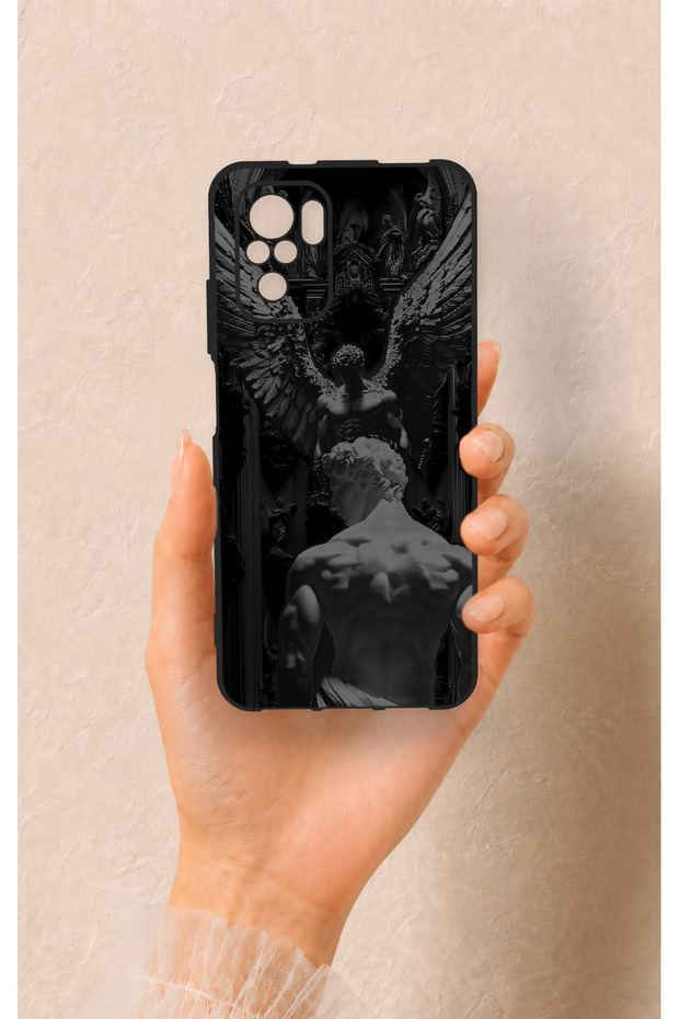 Redmi Note 10-10S Compatible Icarus Patterned Silicone Case