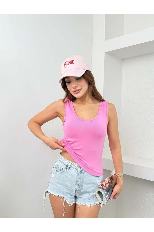 Women's Cotton Lycra Basic Thick Strap Blouse Undershirt