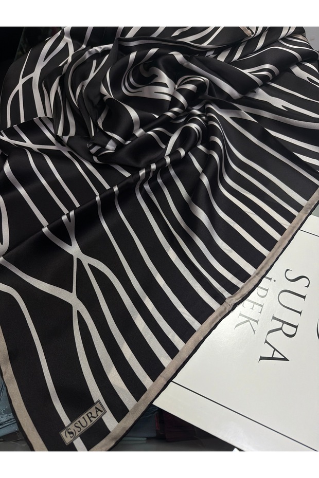 Pure silk scarf