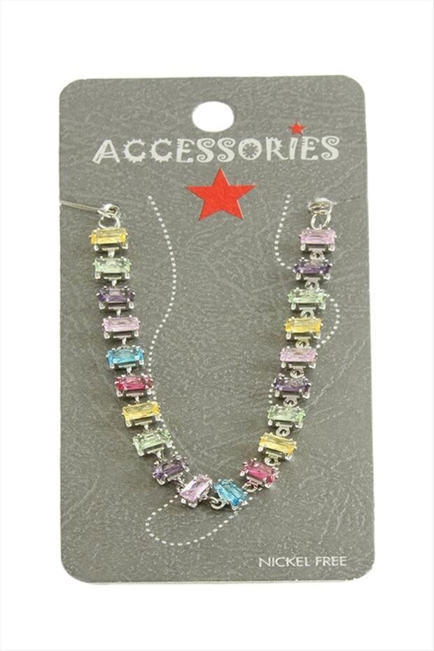 Savoroski Zircon Stone Anklet - Ebruli