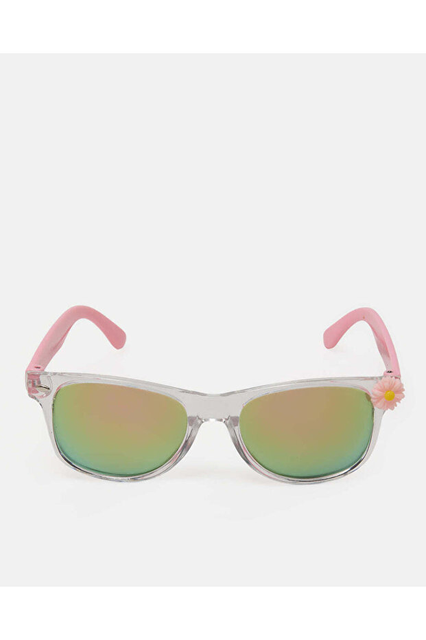 Girls Pink Wayfarer Sunglasses