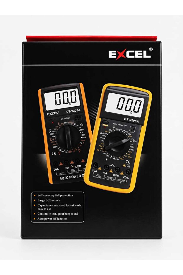 جهاز قياس رقمي متعدد الوظائف DT-9205A