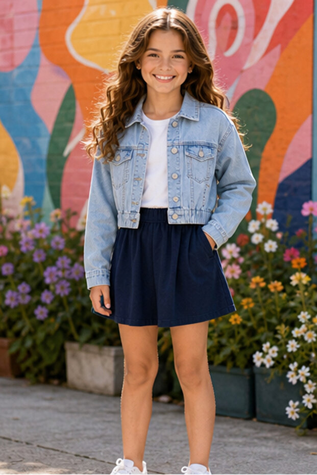 Girls Denim Jacket