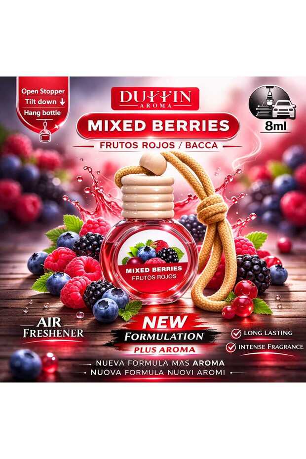 DUYIN Mixed Berries Car Air Freshener Long Lasting Hanging Aroma
